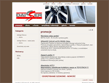 Tablet Screenshot of daisser.pl